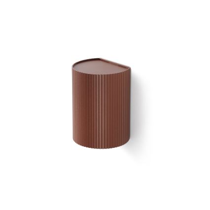 FARO 40529 - Wandlamp SOLE 1xGU10/8W/230V baksteen gegolfd rond