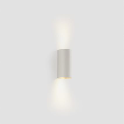 FARO 40538 - Wandlamp SOLE 2xGU10/8W/230V wit rond