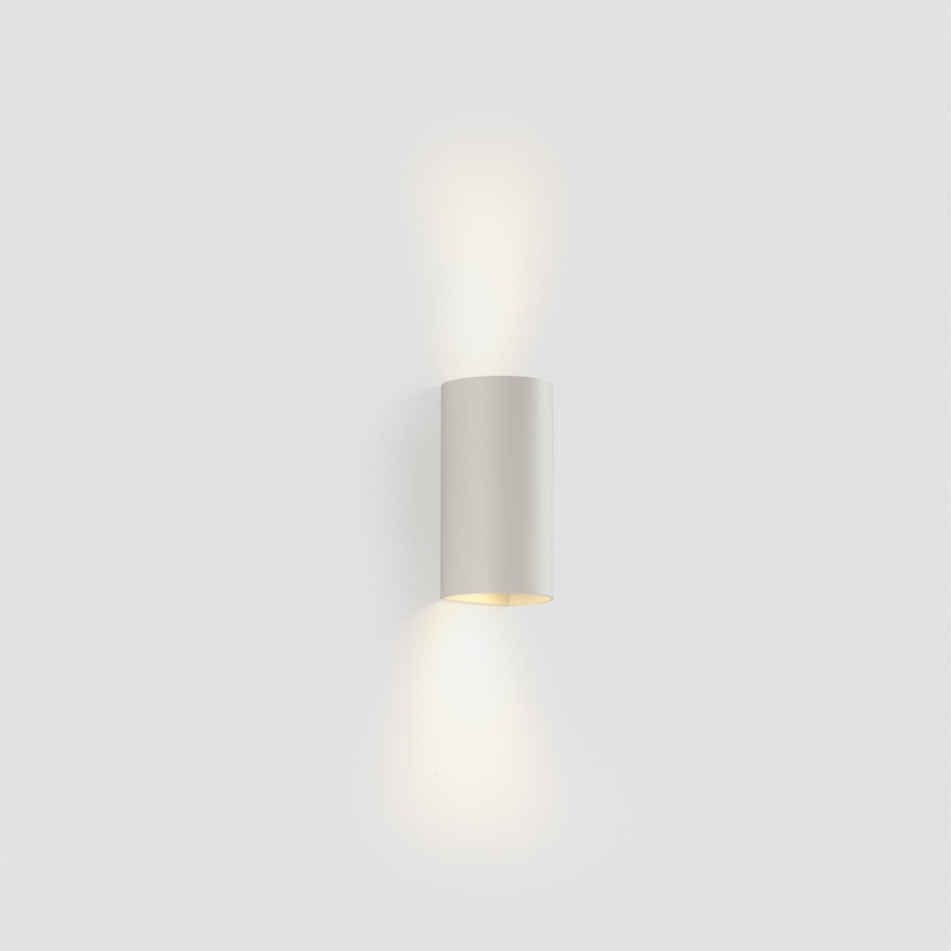 FARO 40538 - Wandlamp SOLE 2xGU10/8W/230V wit rond