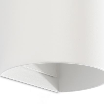 FARO 40538 - Wandlamp SOLE 2xGU10/8W/230V wit rond
