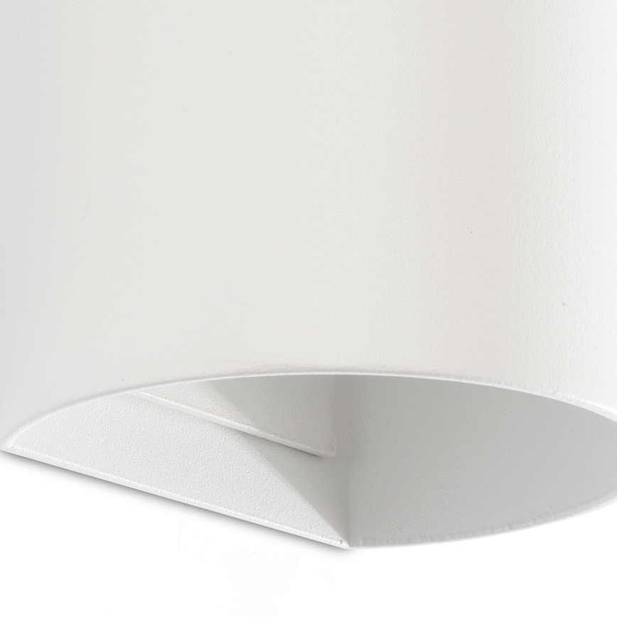 FARO 40538 - Wandlamp SOLE 2xGU10/8W/230V wit rond