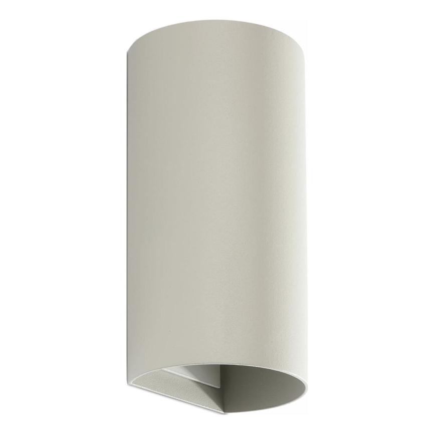 FARO 40540 - Wandlamp SOLE 2xGU10/8W/230V grijs rond