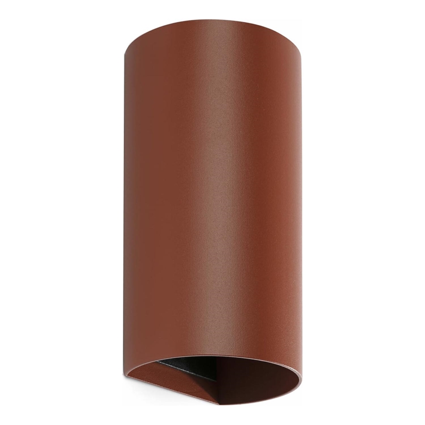 FARO 40541 - Wandlamp SOLE 2xGU10/8W/230V baksteen rond