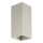 FARO 40567 - Wandlamp SOLE 2xGU10/8W/230V grijs gegolfd hoekig