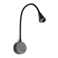 FARO 41030 - LED Flexibele leeslamp BEL LED/3W/230V zwart