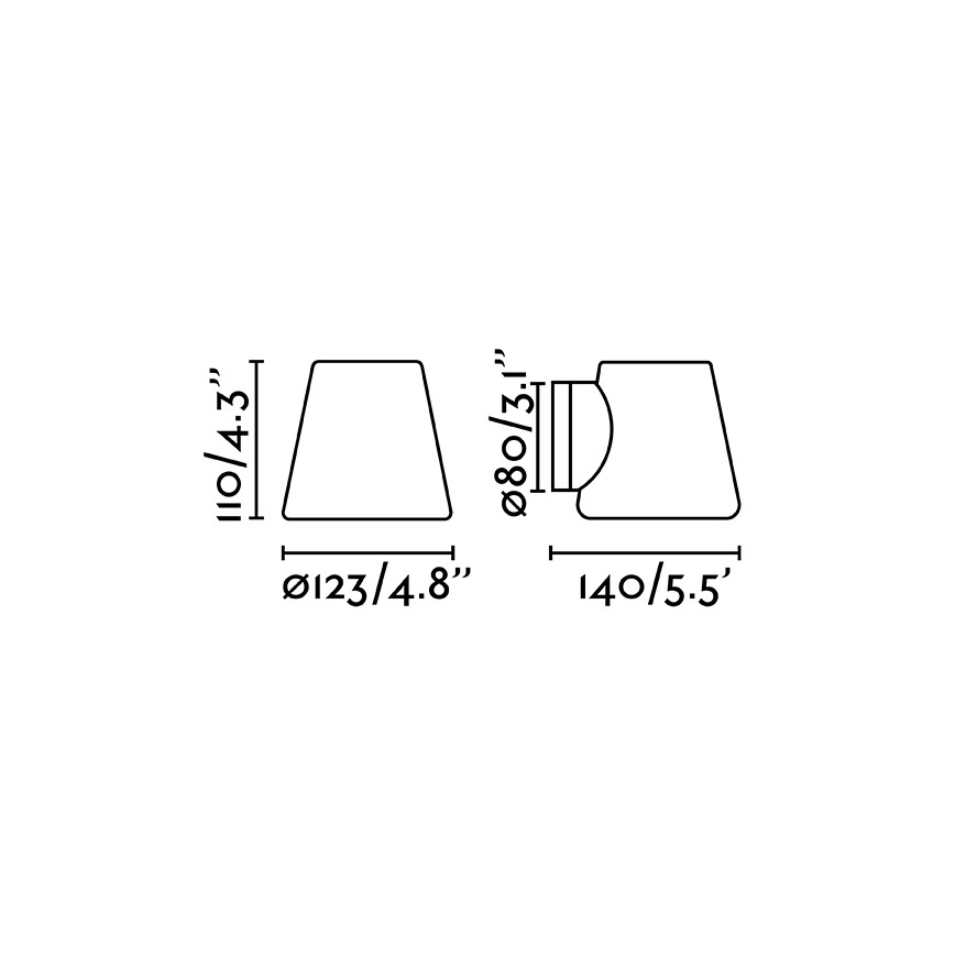 FARO 63510 - Badkamer Wand Lamp BIANCA 1xG9/6W/230V IP44