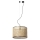 FARO 64314-49 - Hanglamp aan een koord MAMBO 1xE27/15W/230V d. 45 cm rotan/zwart