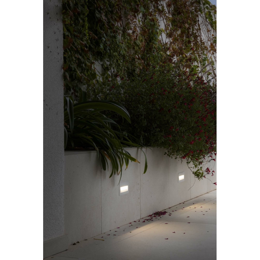 FARO 70288 - LED Inbouw lamp MANI LED/5W/230V 2200/2700/3200/4000K IK07 IP65 wit