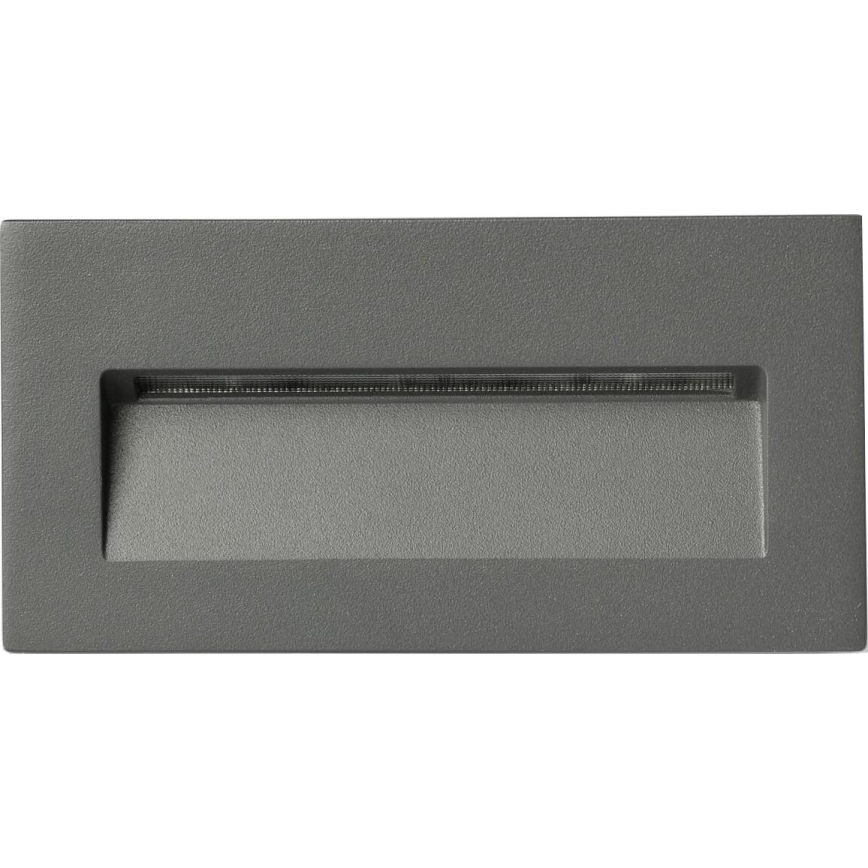 FARO 70289 - LED Inbouw lamp MANI LED/5W/230V 2200/2700/3200/4000K IK07 IP65 grijs