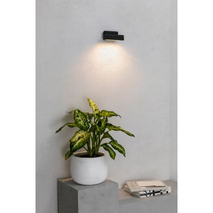 FARO 70294 - BALIC LED buitenwandlamp/8W/230V 3000/4000/6500K IP65 zwart