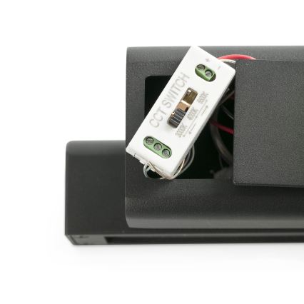FARO 70294 - BALIC LED buitenwandlamp/8W/230V 3000/4000/6500K IP65 zwart