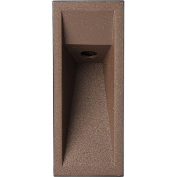 FARO 70929 - LED inbouwarmatuur TIL LED/3W/24V CRI 90 IP65 bruin