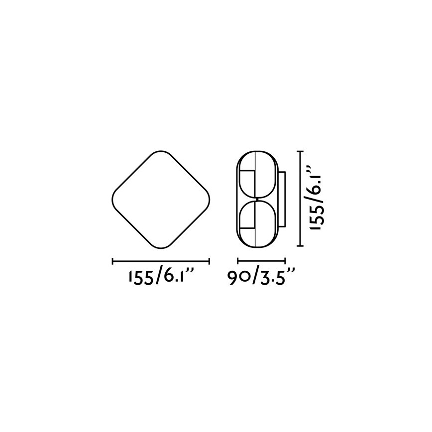 FARO 71212 - LED Wandlamp voor buiten BU-OH LED/12W/230V IP65