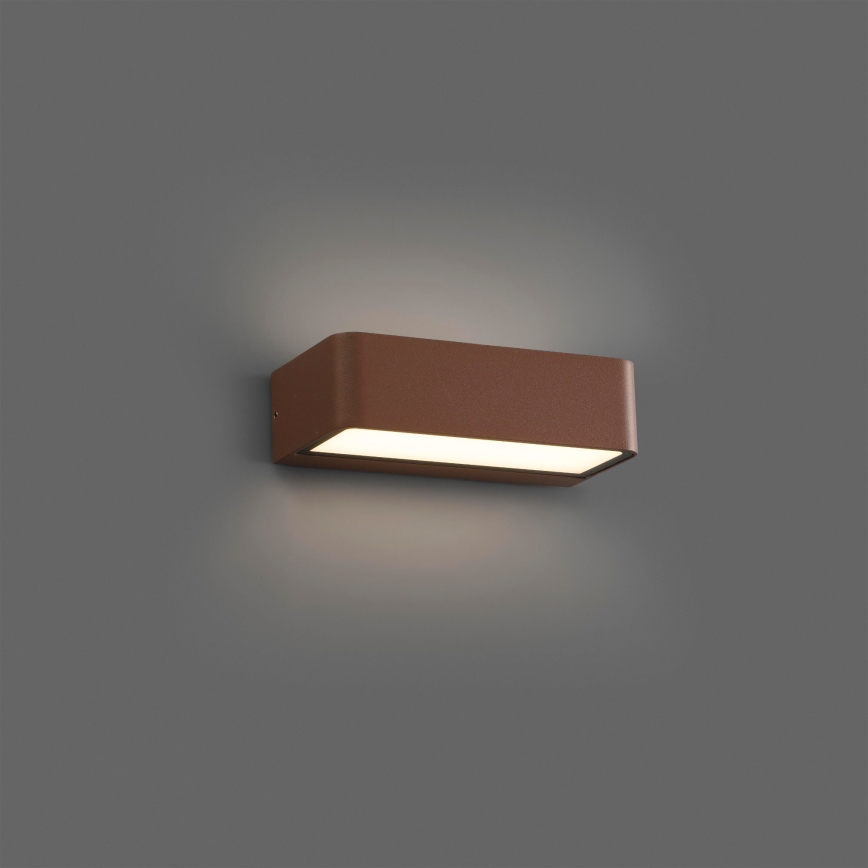 FARO 71309 - LED buitenmuurlamp TAKUA LED/10W/230V IP65 bruin