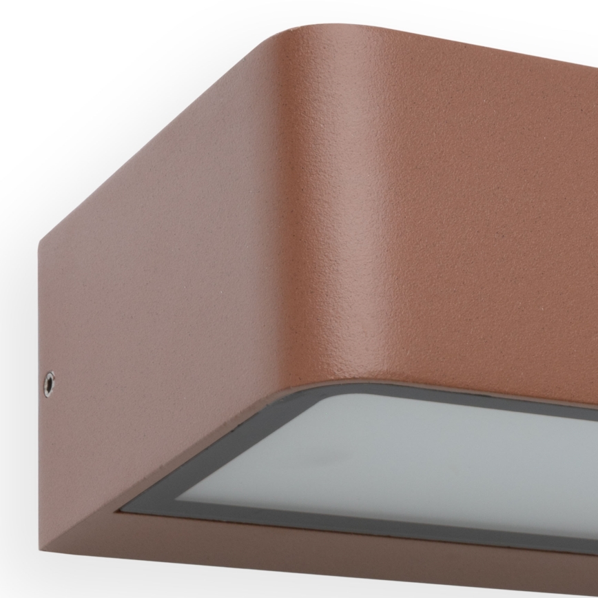 FARO 71309 - LED buitenmuurlamp TAKUA LED/10W/230V IP65 bruin