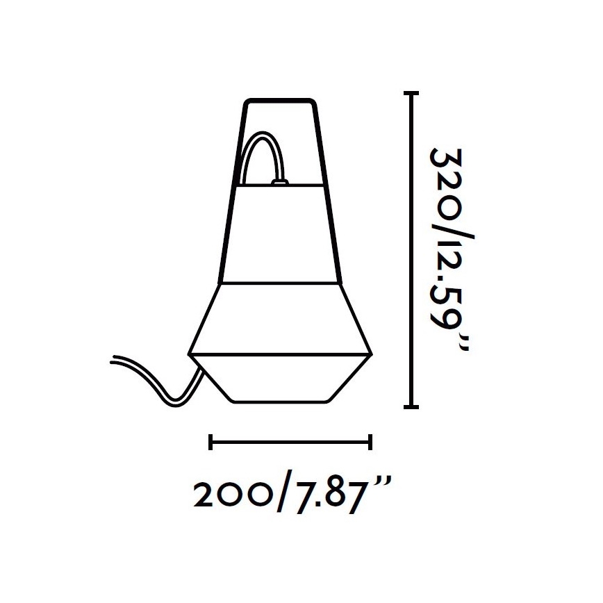 FARO 71562 - Hanglamp voor buiten CAT 1xE27/20W/230V IP54