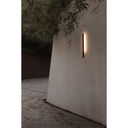 FARO 71800 - LED buitenwandlamp LIME LED/6W/230V 2700/3000/4000K 60 cm CRI 90 IP65 zwart
