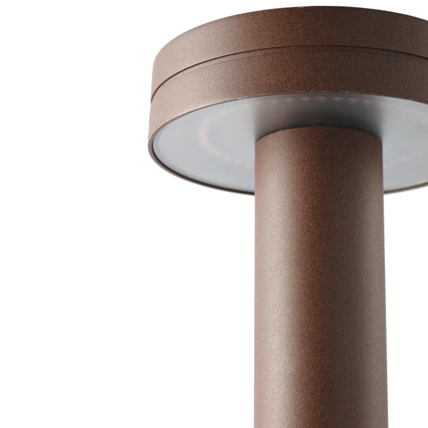 FARO 71949 - LED Buitenlamp ESPOT LED/9W/230V 2200/2700/3200/4000K IK07 IP65 60 cm bruin