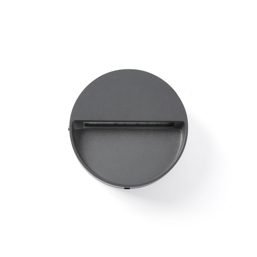 FARO 71960 - LED trapverlichting DUNE LED/3W/230V 2200/2700/3200/4000K IP65 antraciet rond