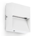 FARO 71964 - LED traparmatuur DUNE LED/3W/230V 2200/2700/3200/4000K IP65 wit vierkant