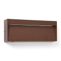 FARO 71968 - LED traparmatuur DUNE LED/6W/230V 2200/2700/3200/4000K IP65 bruin rechthoekig