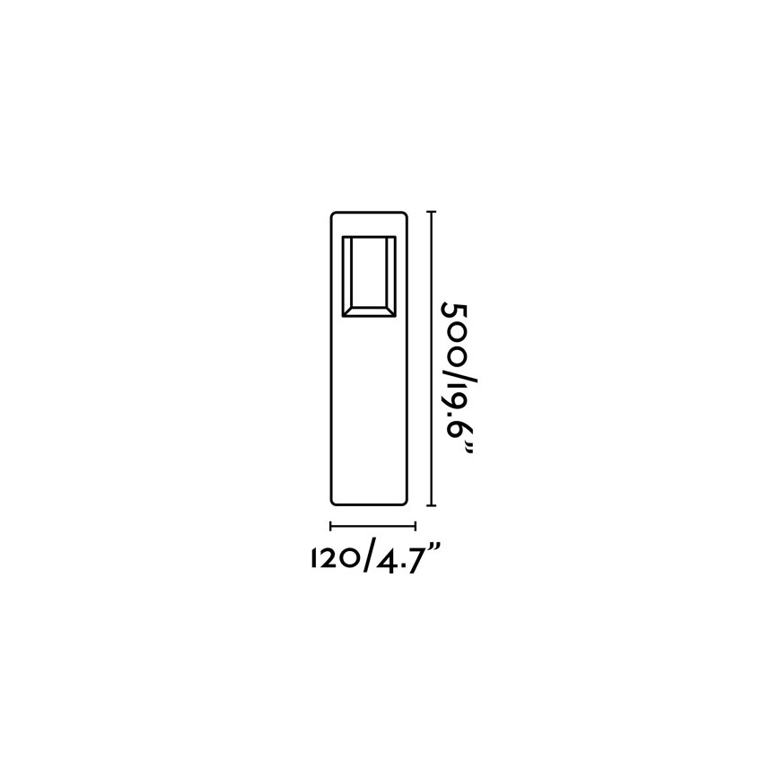 FARO - LED Buitenlamp NAYA LED / 8W / 230V IP54