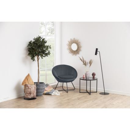 Fauteuil BERYL donkergrijs