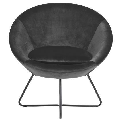 Fauteuil BERYL donkergrijs