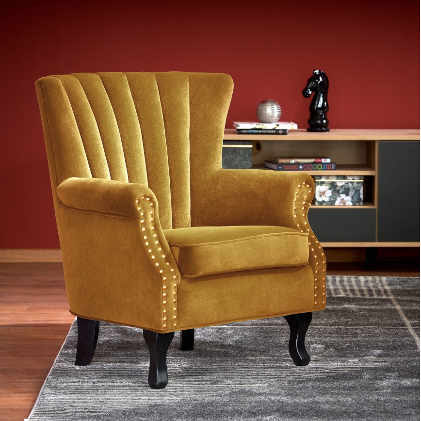 Fauteuil CLARUS geel