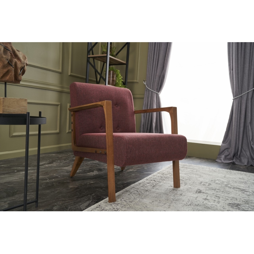 Fauteuil DELI rood
