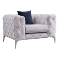 Fauteuil EUGEN lichtgrijs