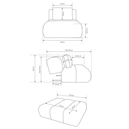 Fauteuil FANO crème