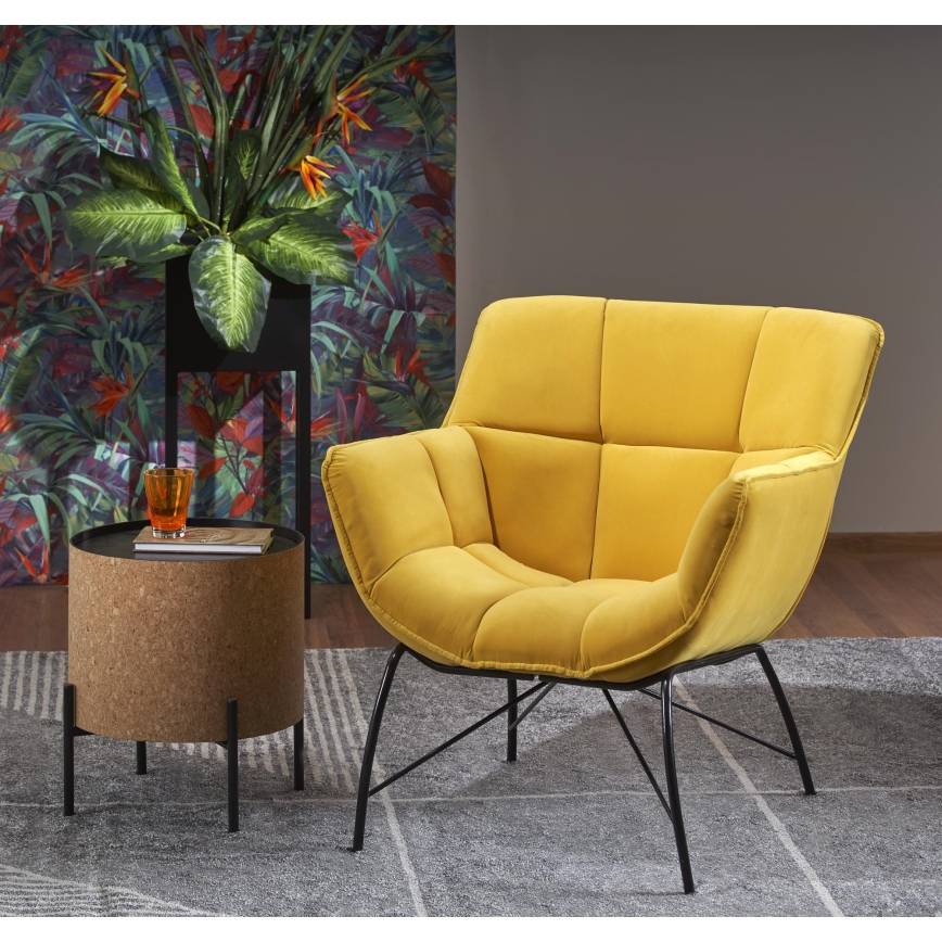Fauteuil FIGA geel