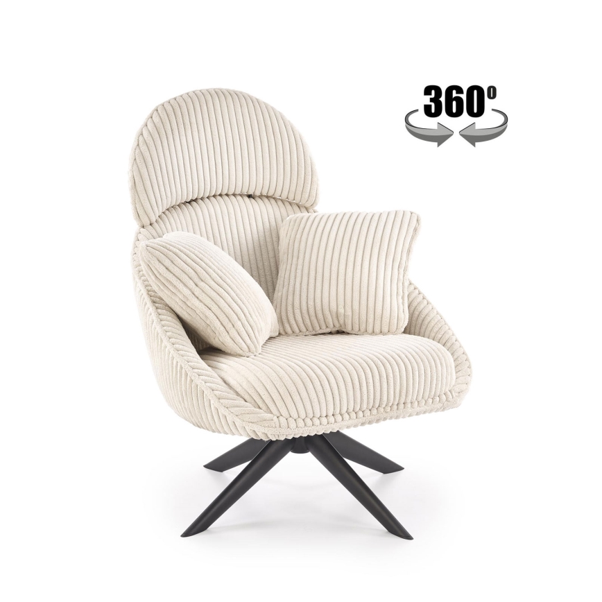 Fauteuil FORTE crème