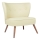 Fauteuil JENI crèmekleurig