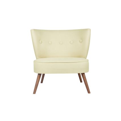 Fauteuil JENI crèmekleurig