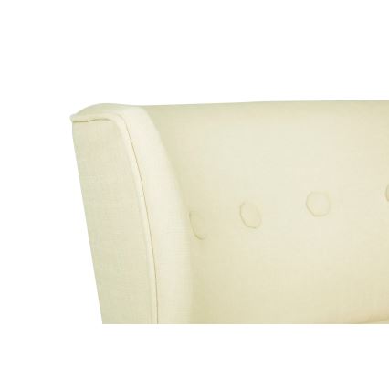 Fauteuil JENI crèmekleurig