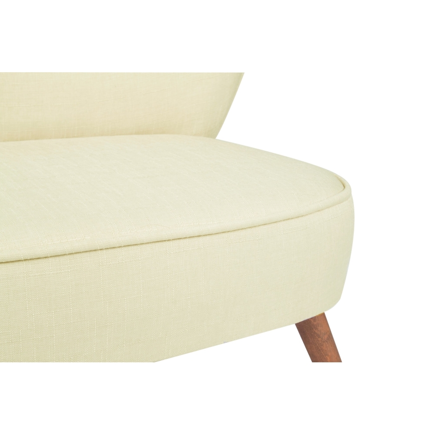 Fauteuil JENI crèmekleurig