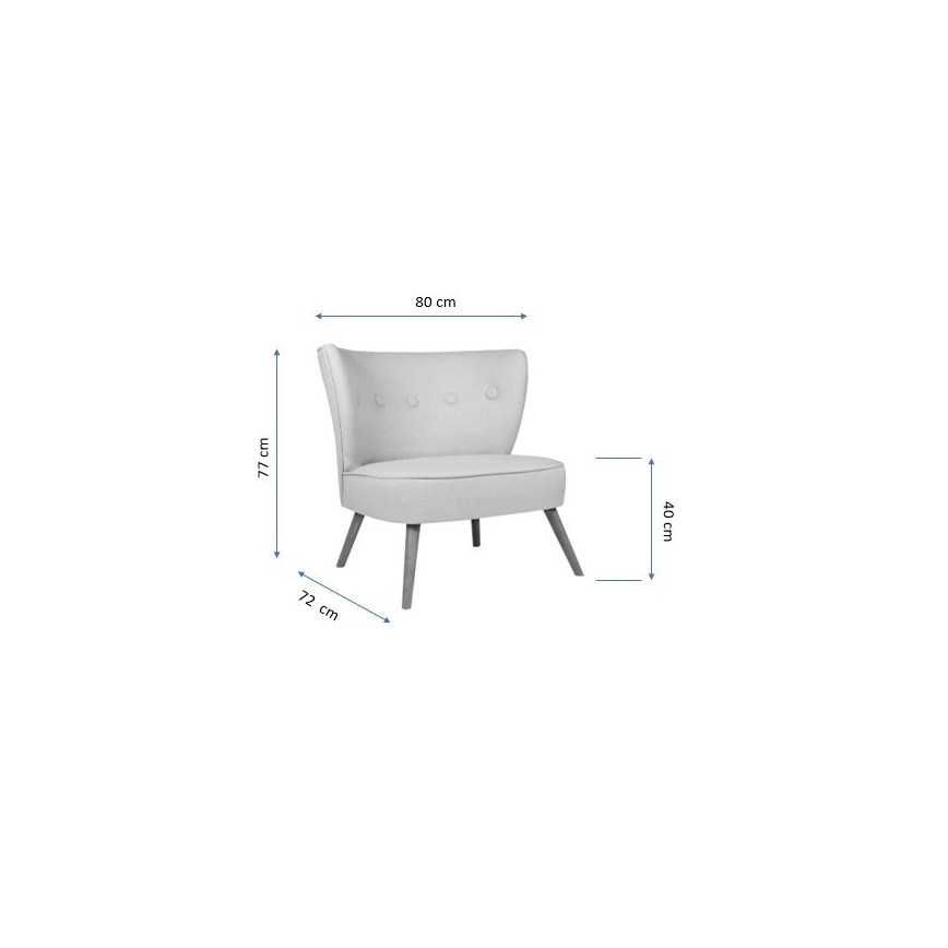 Fauteuil JENI rood