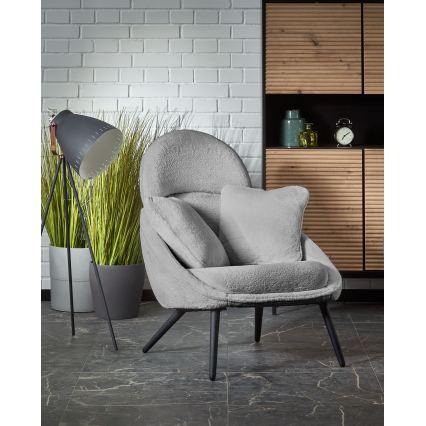 Fauteuil KORTI grijs