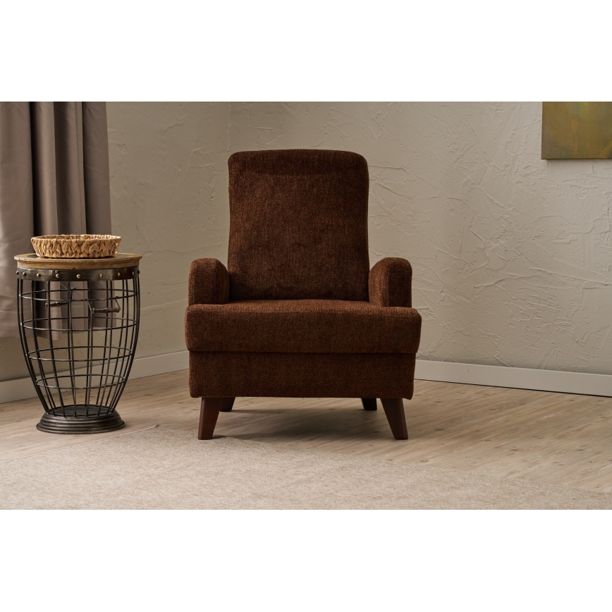 Fauteuil KOVU bruin