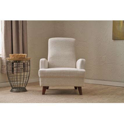 Fauteuil KOVU crème