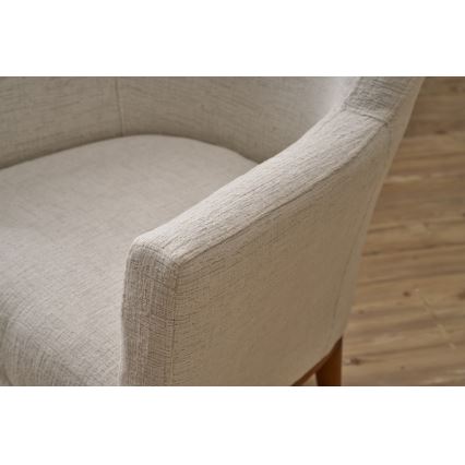 Fauteuil NUPI crème