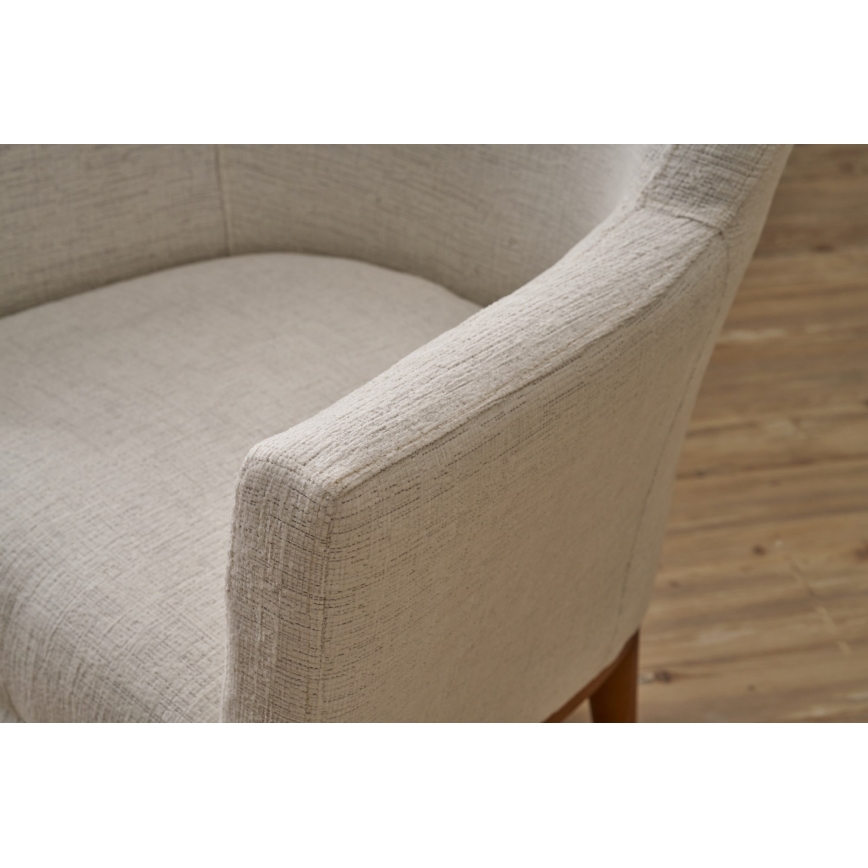 Fauteuil NUPI crème