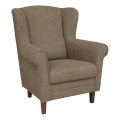 Fauteuil oorstoel GALA bruin