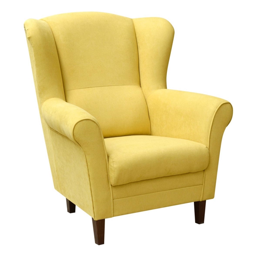 Fauteuil oorstoel GALA geel