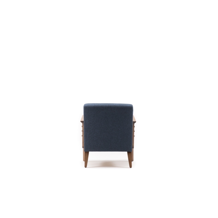 Fauteuil PUKI blauw