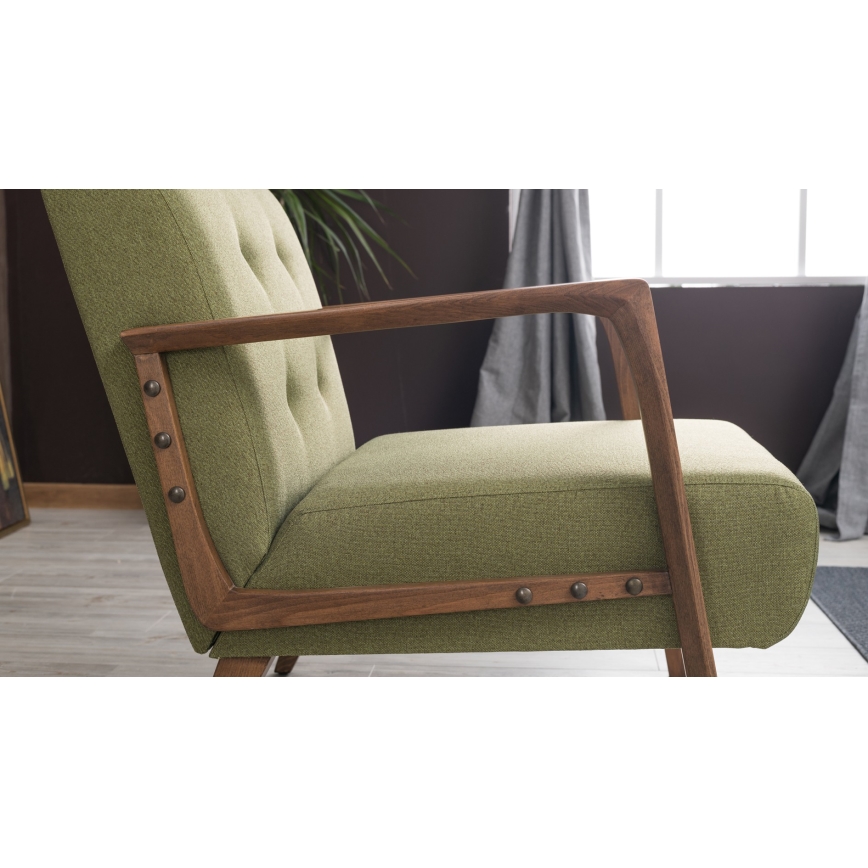 Fauteuil PUKI groen
