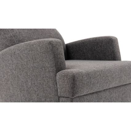 Fauteuil PULA donkergrijs