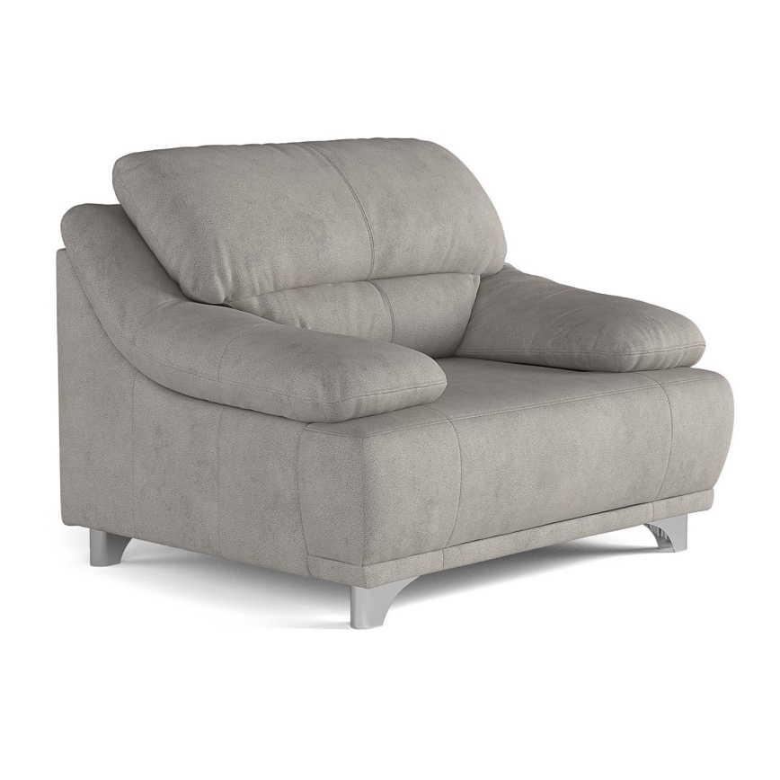 Fauteuil RIMINI lichtgrijs